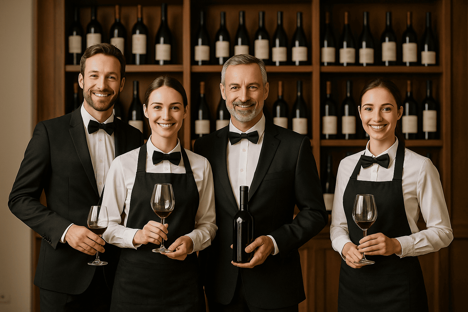 Team di sommelier professionisti